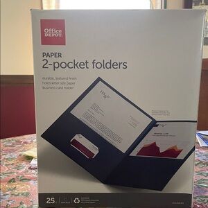 Office Depot 2-Pocket Folders